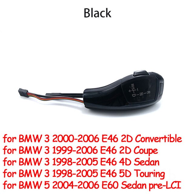 LED Gear Shift Knob for BMW 1 3 5 6 7 x1 x3 x5 z4 E81 E82 E87 E88 89 E46 E90 91 E92 E93 E39 E60 E61 E63 E64 E38 E84 E53 E85 E89